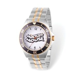 Disney The Original Mickey Mouse Two-Tone Stainless Steel Quartz Watch